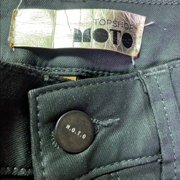 Moto Coated Jeans - Picture 2 of 5